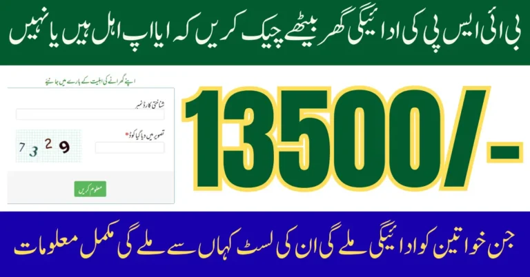 BISP Survey 2025 Beneficiary Payment Latest Update For Registered Women